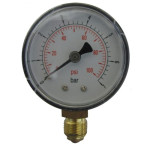 Manómetro 0 - 7 bar (100 psi) carcasa plástica